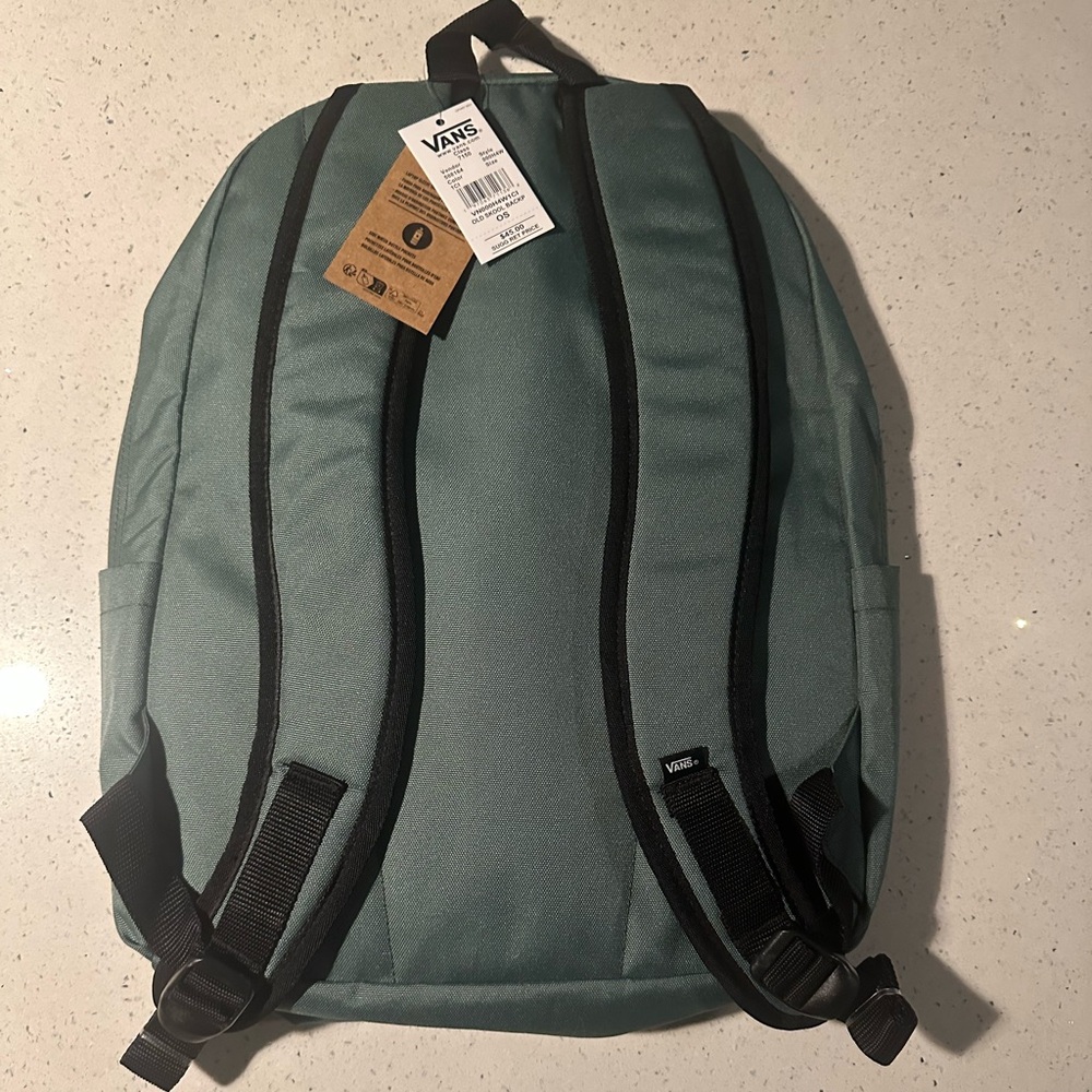 NWT VANS, unisex, Old Skool Backpack in green, New, flawless - Picture 11 of 14